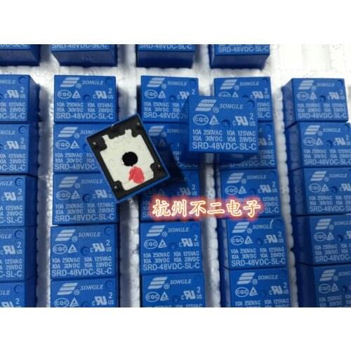 Relay SRD-48VDC-SL-C 10A T73 5 feet conversion