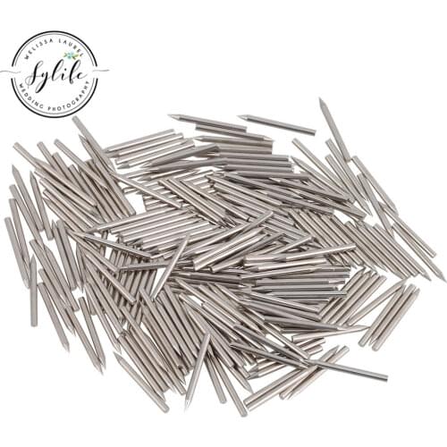 Silver Stainless Steel Piano Repair Action Center Pins Replacement 1.28mm