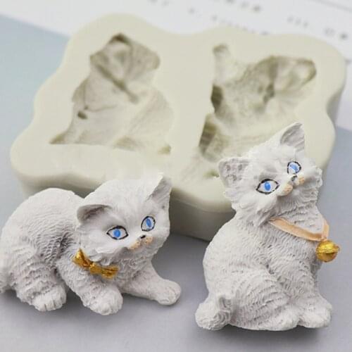 Cute Animal Pattern Silicone Mold Soap Making Mould DIY Handcraft Soap Moulds Candle Mold savon fabrication Crystal Epoxy Tool