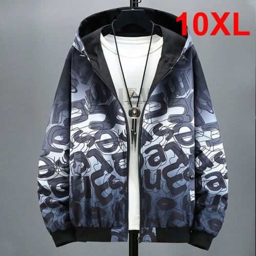 Autumn Windbreaker Jackets Men Fashion Casual Letter Gradient Two Sides Jacket Coats Mens Hooded Outdoor Outerwear HB030