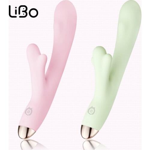 LIBO Intelligent APP Heating G Spot Vibrator USB Rechargeable Silicone Clitoris Stimulator Adult Sex Toys for Women Sex Products