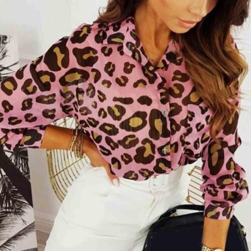 Zebery Leopard Blouses