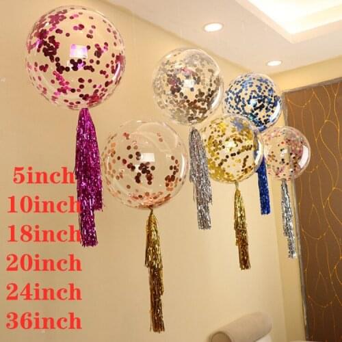 100/Transparent oxygen balloon birthday party wedding decoration balloon wedding anniversary baby shower Bobo balloon