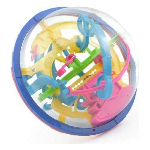 2016 NEW Quality 3D Magic Ball Puzzle Maze Puzzles Game Toy for Adults Children