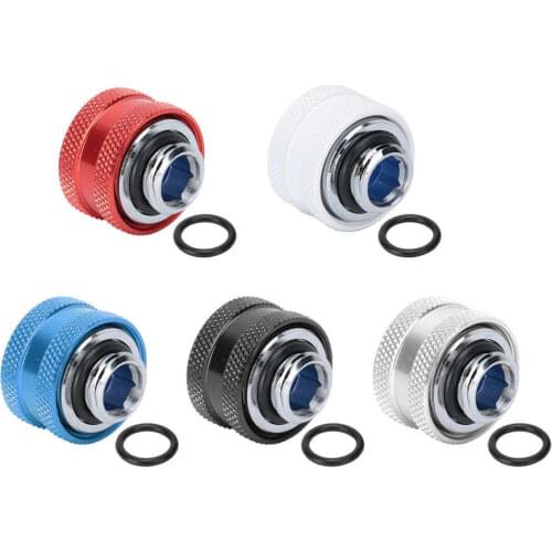 Quick Twist Connector G1/4 External Thread Fittings for Computer Water Cooling Hard Tube