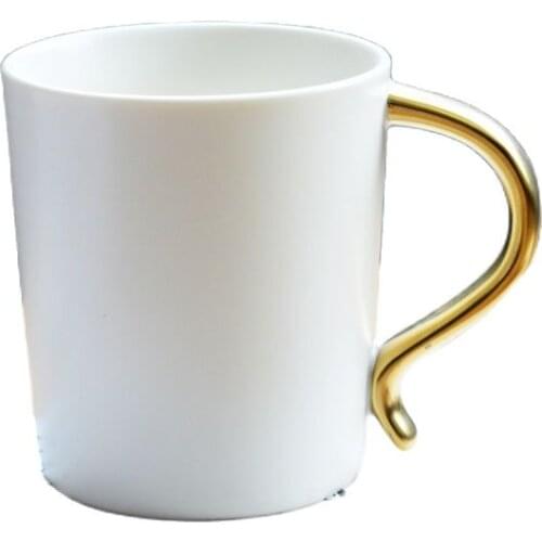 Tea Cup Porcelain China White Black Christmas Travel Coffee Mug Tazas De Ceramica Creativas Canecas Christmas Coffe Cup BB50