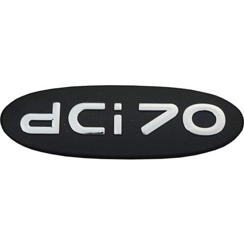 Black dci 70 Badge Monogram for Kangoo 1998-2007 8200120852