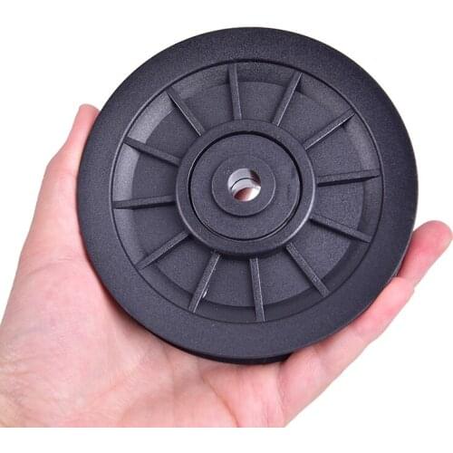 1/4Pcs/Lot Diameter Wearproof Nylon Bearing Pulley Wheel Cable Gym Fitness Equipment Part Universal 70mm/90mm/105mm