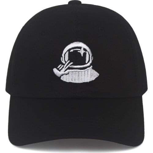 2021 New Astronauts Baseball Cap Spaceman Embroidery Available Unisex Fashion Dad Hat Adjustable Cotton Snapback Hats Casual