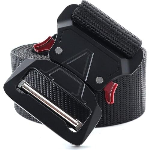 2021 New Military Tactical Nylon Belt Army Outdoor Combat Training Strap Unisex Casual Pants Accessories Fashion Designer Belt