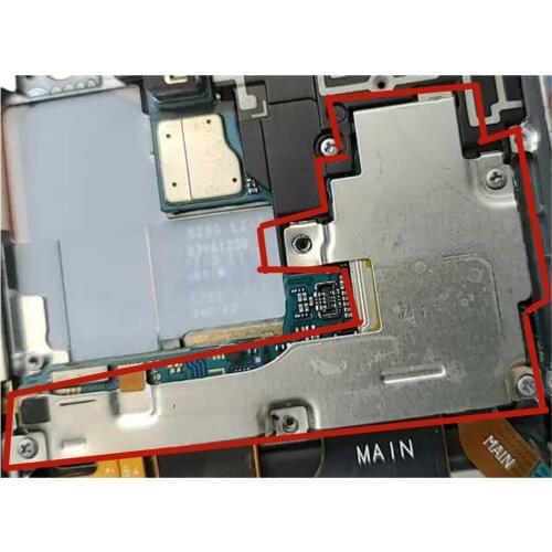 OEM Motherboard Iron Sheet Metal Sheets for Smasung Galaxy S20 Ultra