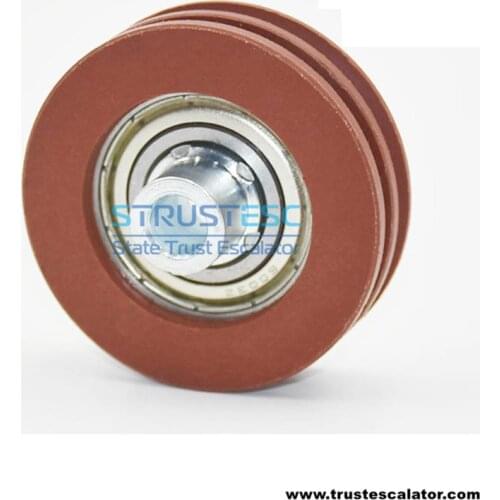 KM89627G02 52*16*6003 52x16x6003 Elevator Steel Wire Rope Roller STRUSTESC KER03200