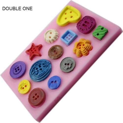 DOUBLE ONE DIY Button Beads Jewelry Silicone Mold for Jewelry Making,Polymer Clay,Crafting, Resin Epoxy