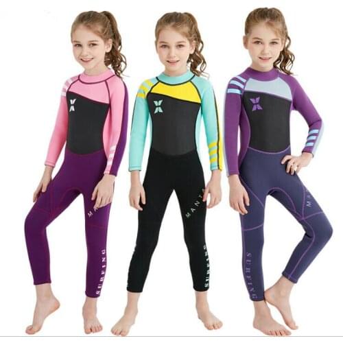 One-Piece Suit swimwear Siamese wetsuit Surfing jellyfish suit Winter swimsuit