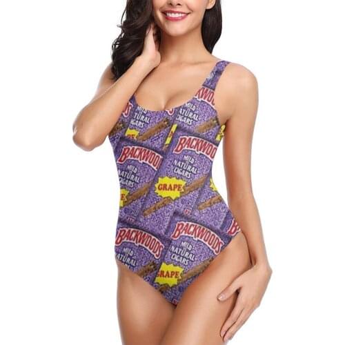 Women 2021 sexy Bikinis Backwood Women Swimsuit One Piece Swimwear Retch Beach wear For Women