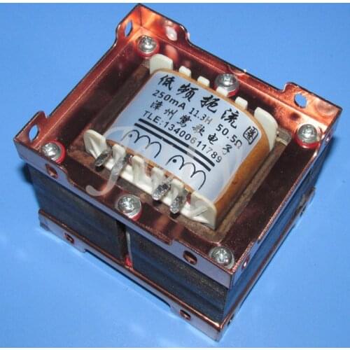 1pcs 10H250mA / 5H300mA 86X40 iron core choke for EL34 / KT88 and other single-ended push-pull amplifiers