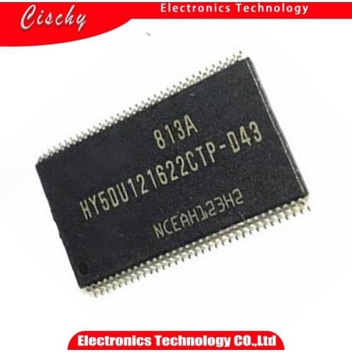 2pcs/lot HY5DU121622CTP-D43 HY5DU121622CTP-J HY5DU121622CTP HY5DU121622 TSOP-66 In Stock