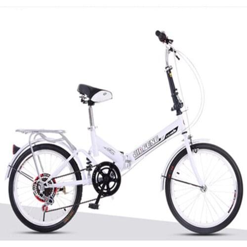 20-inch Variable -Speed Folding Shock Absorbing Adult Male and the Female Students Extreme Edition Bike