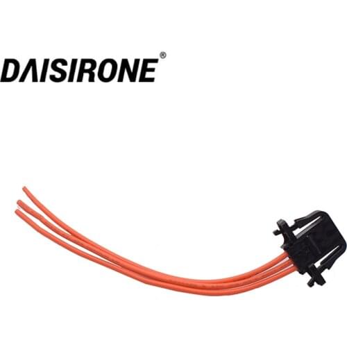 3 Pin Auto Horn Socket 1.5 Automotive Wire Connector Door lamp Tail lights plug For VW Skoda 3B0972703