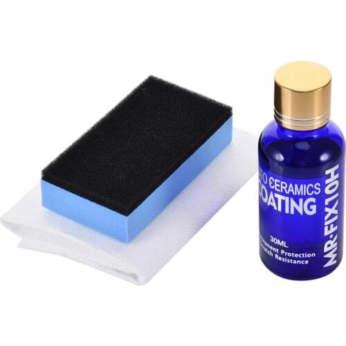 30ml Hardness 10H Super Hydrophobic Mr.Fix Car Glass Coating Car Liquid Coat Paint Care Durability Anti-Corrosion Coating Set