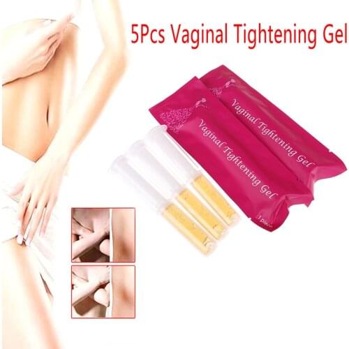 5Pcs/Box Chinese Herbal Aloe Women Vaginal Tighten Gynecological Gel Female Uterus Nursing Anti Itching Inflammation Health Care