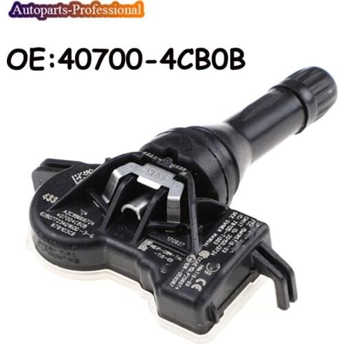 Car For 2016 2017 2018 Nissan Armada TPMS Tire Pressure Monitoring Sensor TPMS Sensor 40700-4CB0B 407004CB0B 433MHZ