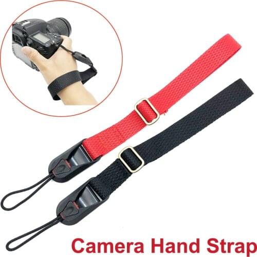 Quick Release Adjustable Camera Wrist Strap Hand Lanyard Camera Accessory For DSLR Camera Nikon Canon Sony Fuji GoPro