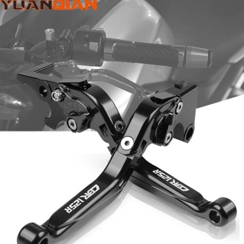 CBR125R Motorcycle Accessories CNC Folding Extendable adjustable Brake Clutch Levers For Honda CBR125R CB125R CBR CB 125R 125 R