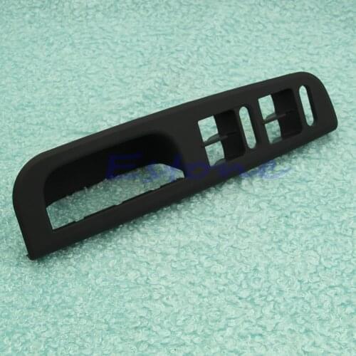 Black Master Window Switch Control Panel Trim Bezel for Passat Jetta Golf MK4 E7CA