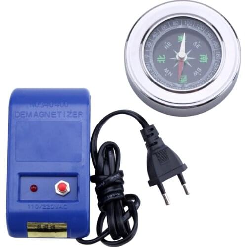 Watch Demagnetizer Mechanicaland Compass Quartz Watch Repair Tool Electrical Professional Demagnetize Tool for Watchmaker Plug