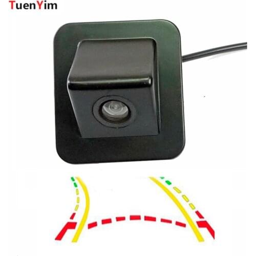 Dynamic Trajectory Parking Line Car Reverse Backup Rear View Camera For Hyundai Elantra Avante 2012 Parking Assistance