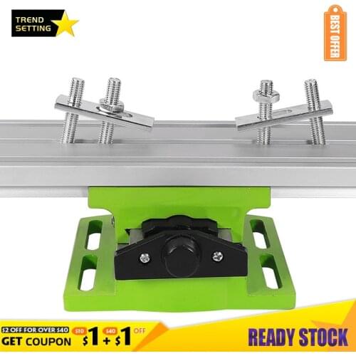 LAMEZIA Multi-functional Micro Retifica Table Drilling And Milling Machine Cross Workbench Hand Tool Parts