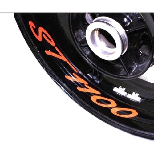 A set of 8pcs high quality Motorcycle Wheel Sticker Decal Reflective Rim Bike Motorcycle Suitable for honda ST1100 ST 1100