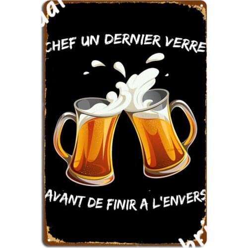 Beer Fr Poster Metal Plaque Classic Club Bar Plaques Club Tin Sign Poster