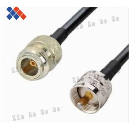 RF connector N female to UHF male connector RG58 Pigtail Cable 50CM