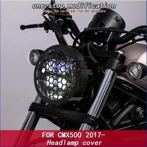 Rebel500 Headlight Cover Protection Grille Mesh Guard For Honda CMX500 2017 2018 2019 2020 Motorcycle Accessories