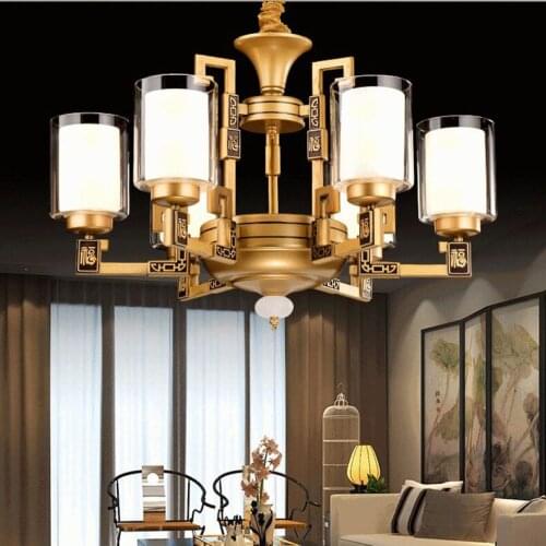Luxury European chandelier Modern metal pendant chandeliers Decoration Luxury Candle Chandelier Pendants Living Room Indoor Lamp