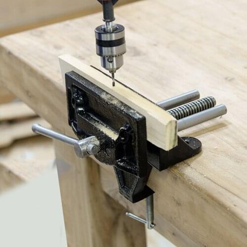 Woodworking Bench Clamp Househeld Quality Cast Iron Material Durable Bench Clamp Carpten Aid Tools Table Vice Clamp Hand Tools