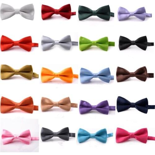 100PC/Lot Double-layer Dog Bow Ties Collars Polyester Dog Neckties Wedding Bowties Pet Accessories