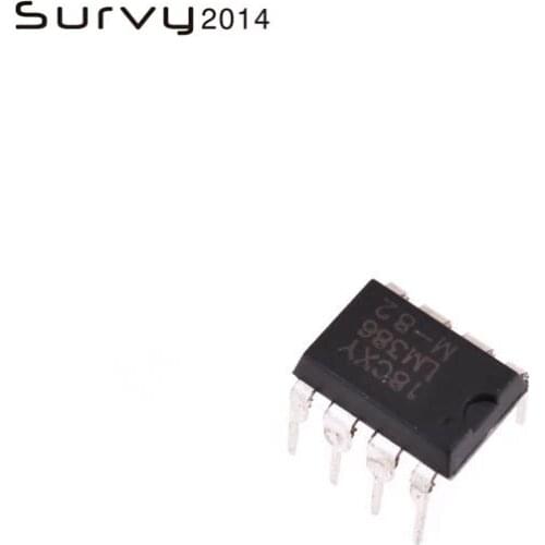 50PCS LM386 LM386N DIP-8 Audio Power AMPLIFIER IC
