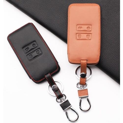 99% Praise Leather Car Key Cover Set For Renault CAPTUR TALISMAN 4 Kadjar Koleos Clio Megane scenic Espace 2016-2019