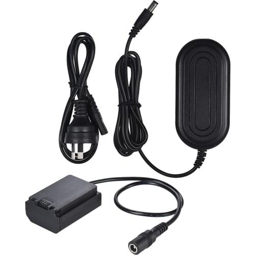 Andoer Power Supply Adapter plus DC Coupler Camera Charger AC-PW20 AC Replace NP-FZ100 Battery for Sony A7III A9 A7RIII A7SIII