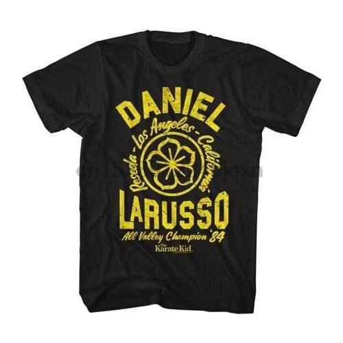 Karate Kid Daniel Larusso All Valley Champ 84 Adult T Shirt Great Classic Movie