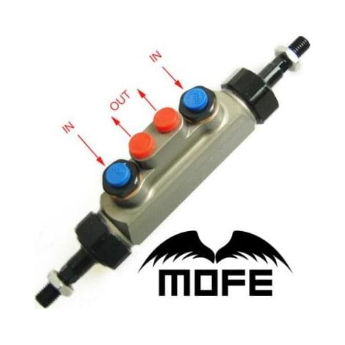 MOFE 0.7" Double Pump Tandem Master Cylinder for Hydraulic Handbrake For Civic K10 7th Generation 01-05