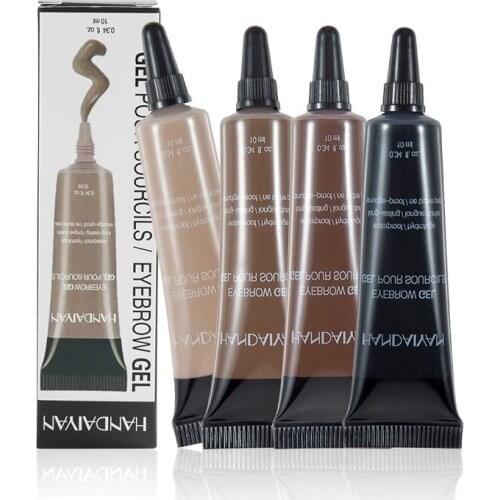 Tattoo Paint Eyebrow Gel Makeup Kit Waterproof Eye Brows Tint Creamy with Brush Eyebrow Enhance Tool 789