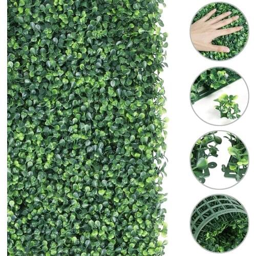 40x60cm Artificial Grass Plant Lawn Panels Wall Fence Home Garden Backdrop Decor Turf Artficial Grass For Dog Pet Area Indoor