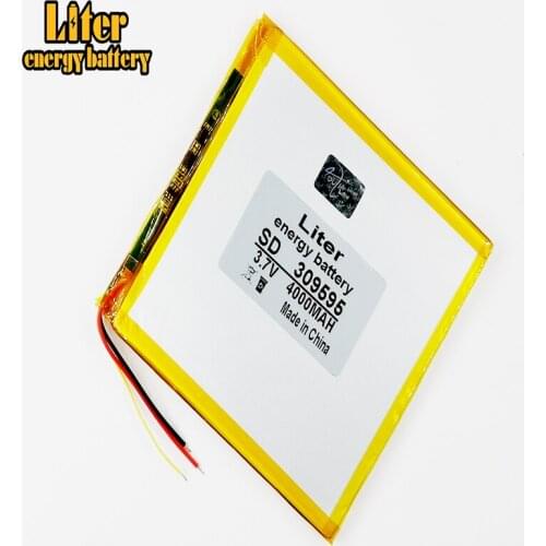3 line 309595 3.7V 4000MAH Li-ion battery for tablet pc 7 inch 8 inch 9inch Tablet Battery inner