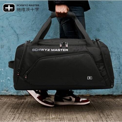 Schwyz Cross Saber Fashion Travel Bag Handbag Luggage Bag Short Trip Travel Bag Fitness weekend bag travel bag