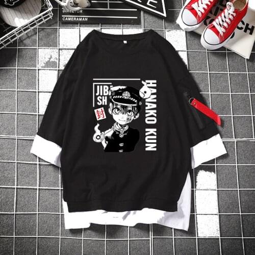 New Design Toilet-Bound Hanako Kun Teenager Top T-shirt Casual Tee T Shirt Summer Cool Streetwear Sportswear Cosplay Costume