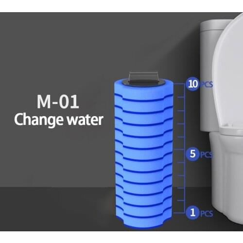 Disposable Toilet Cleaning Tools - 1Toilet Wand 1 Storage Caddy And 10 Pre-installed Detergent Toilet Wand Filling Head For Home